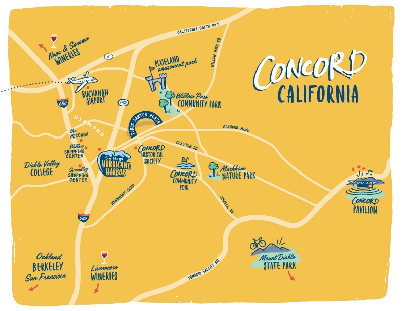 Concord Map