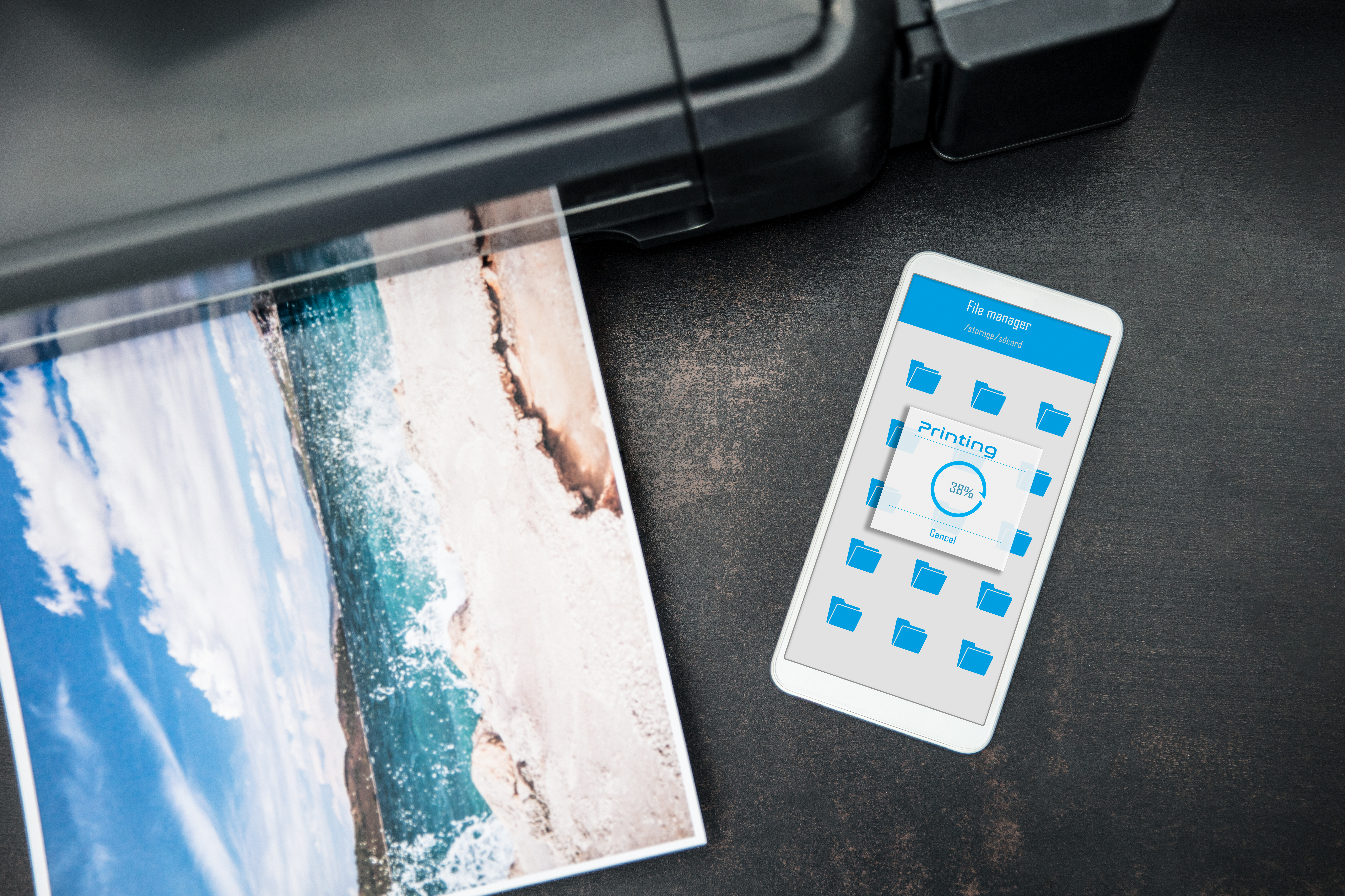 how to print pictures at walmart from iphone