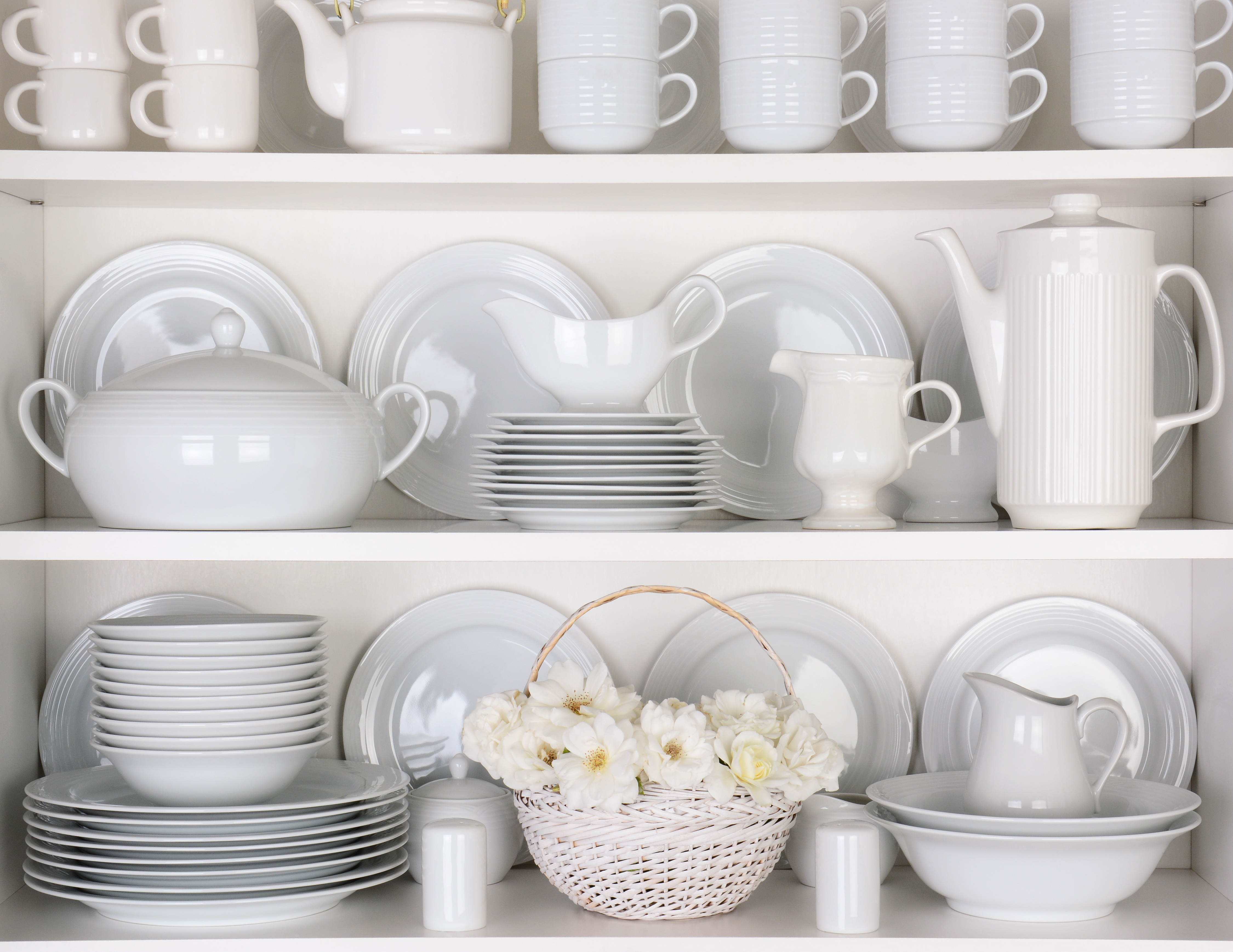 How To Arrange Dishes In A China Cabinet Hunker