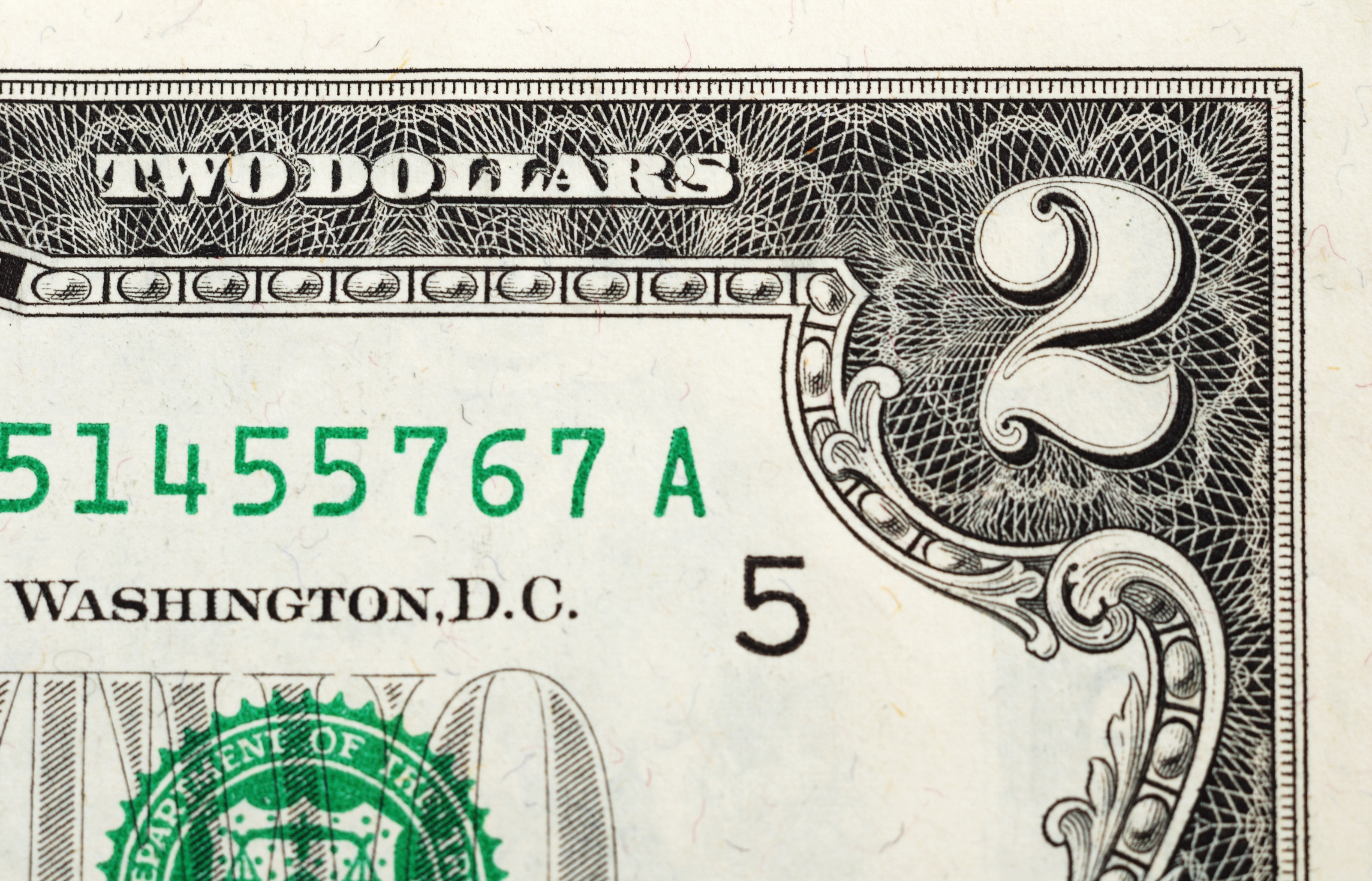 blank 2 dollar bill