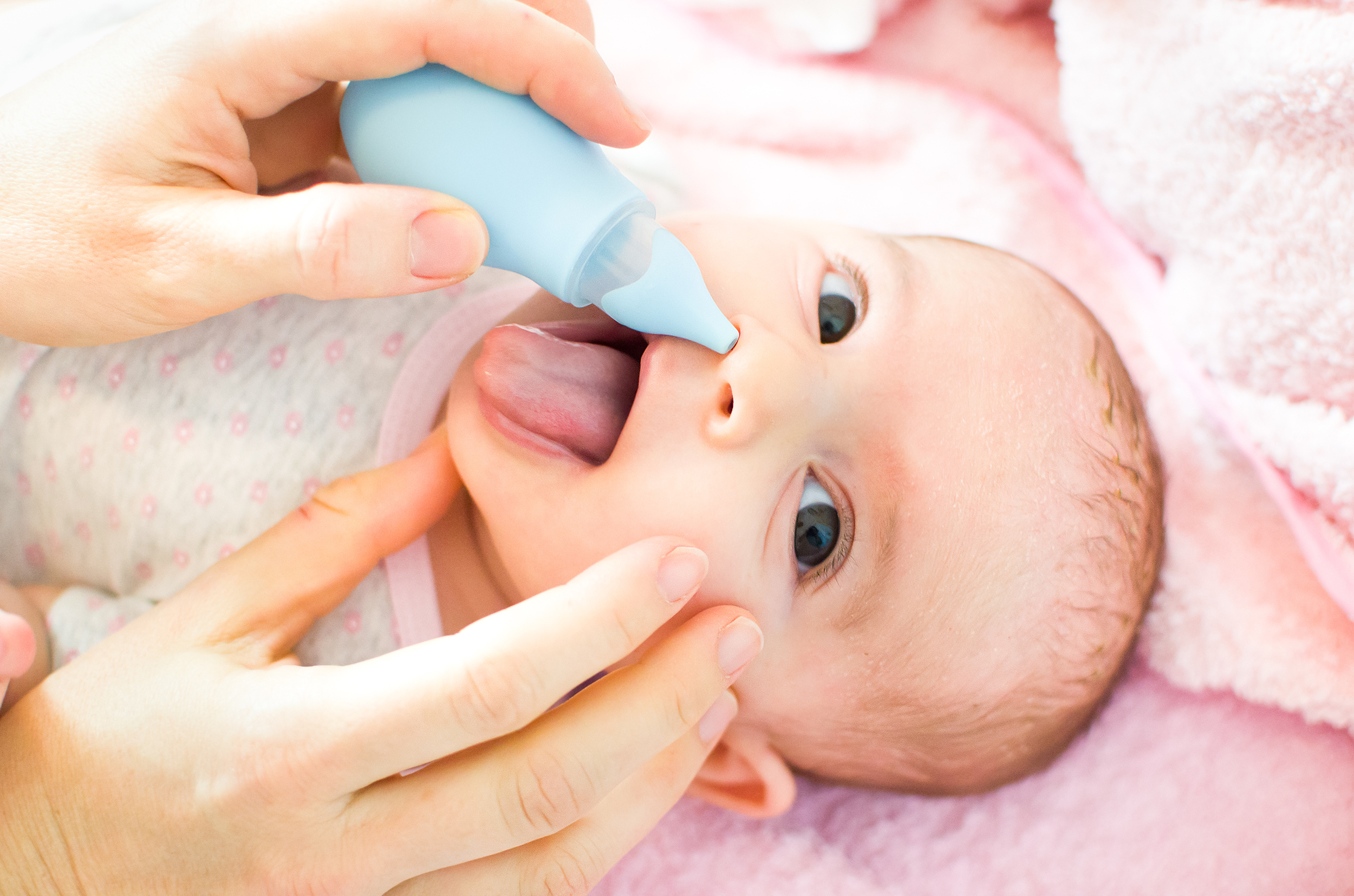 best way to suction toddler nose