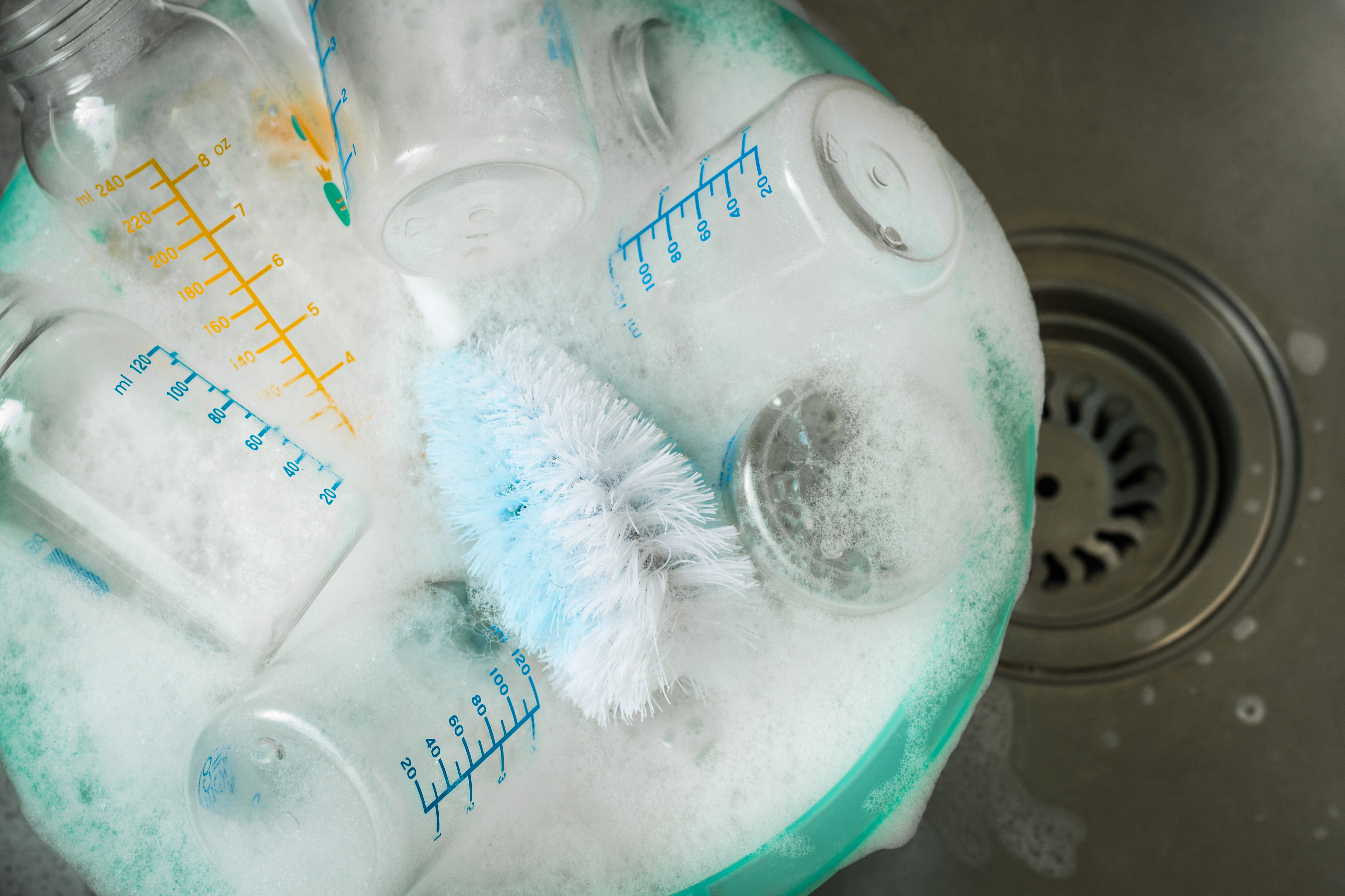 sanitizing baby bottles in dishwasher