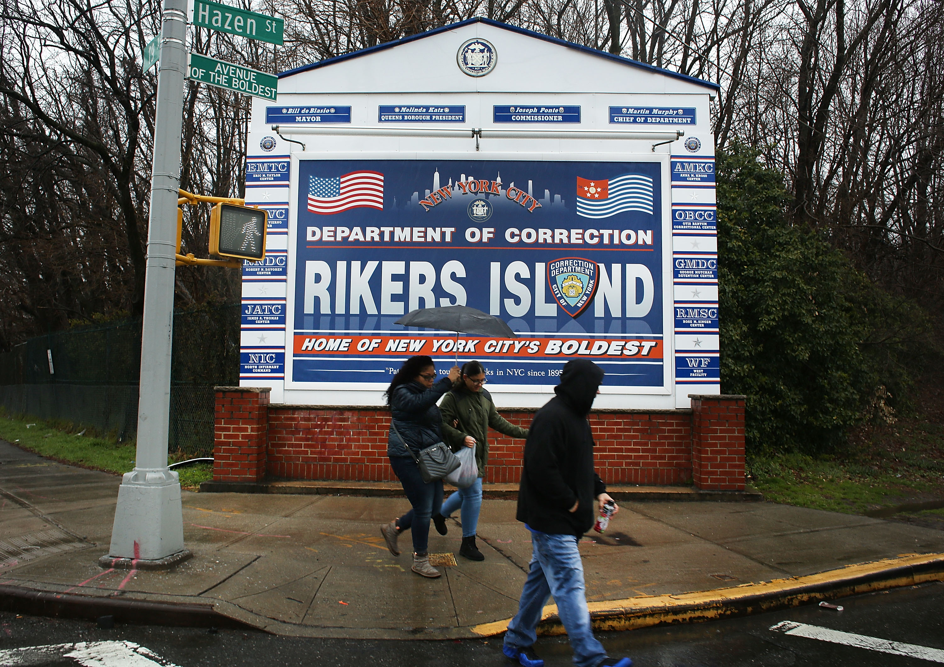 rikers island visit