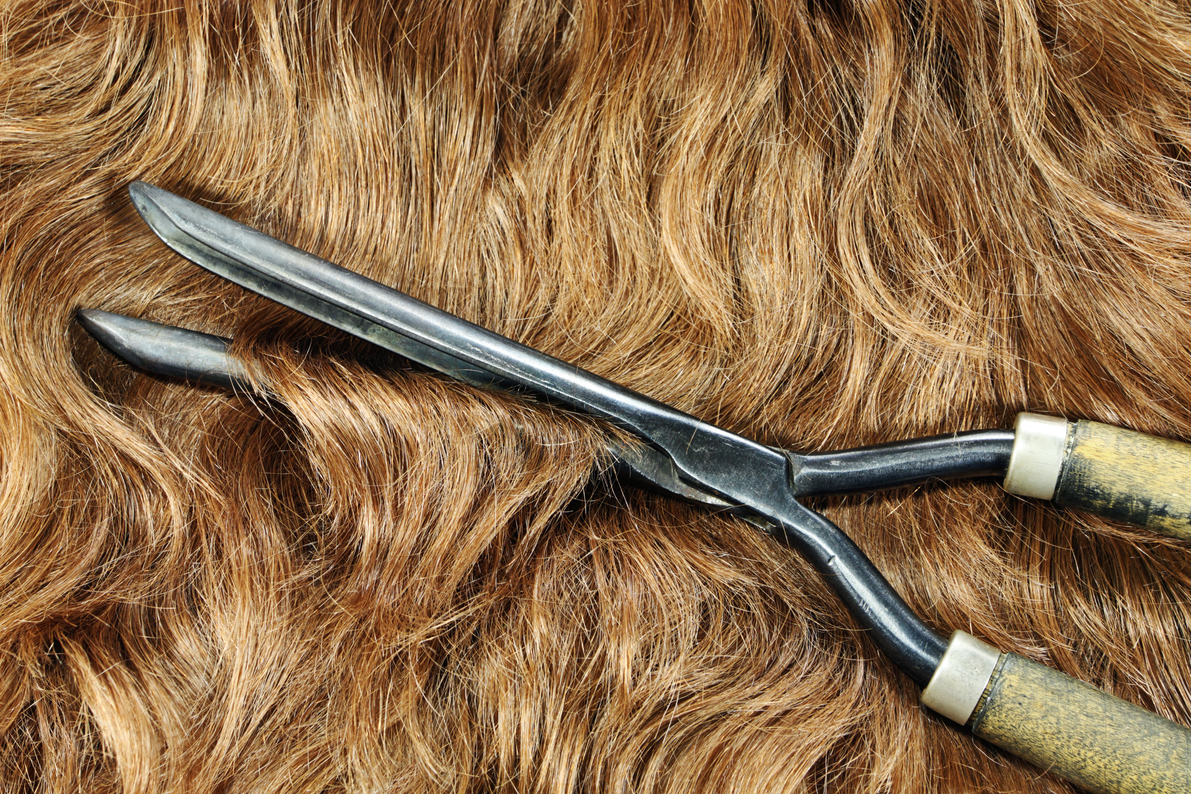 Antique curling iron best sale