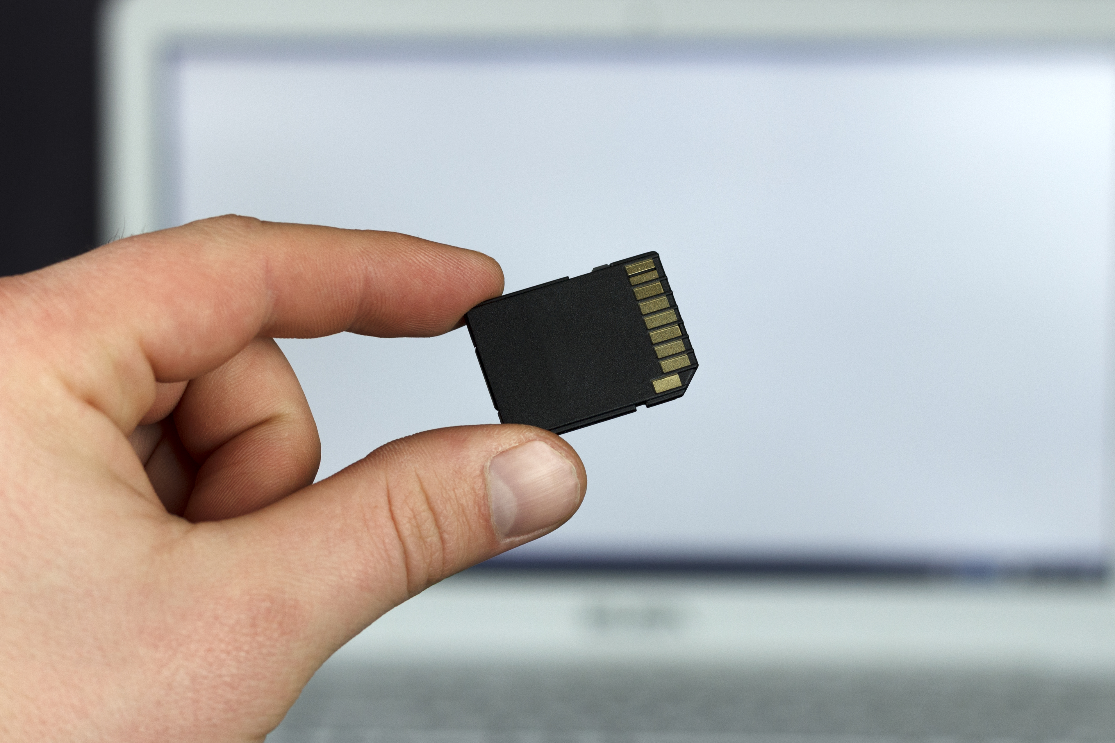 how to use sd adapter for microsd