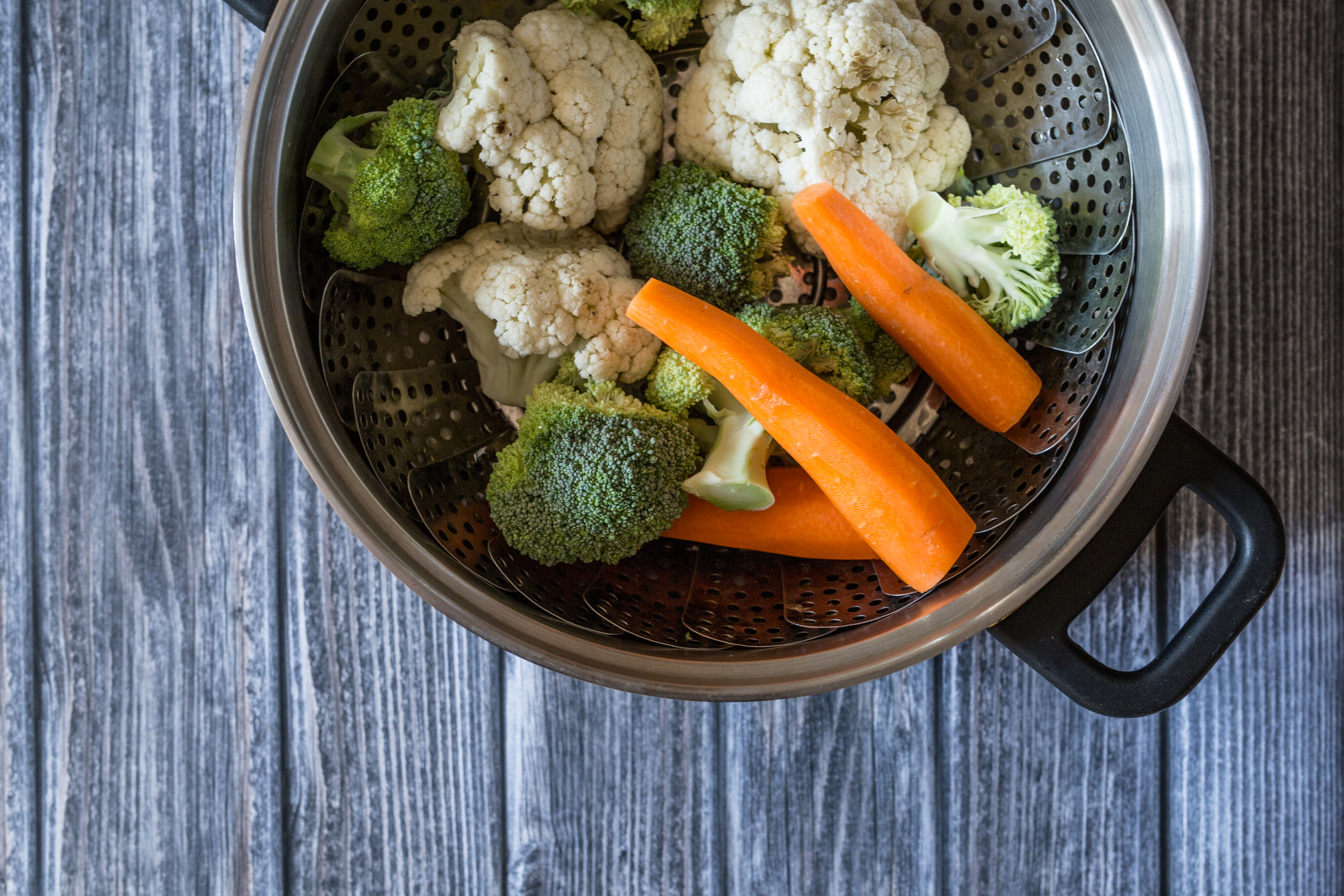 How to use a steaming basket 