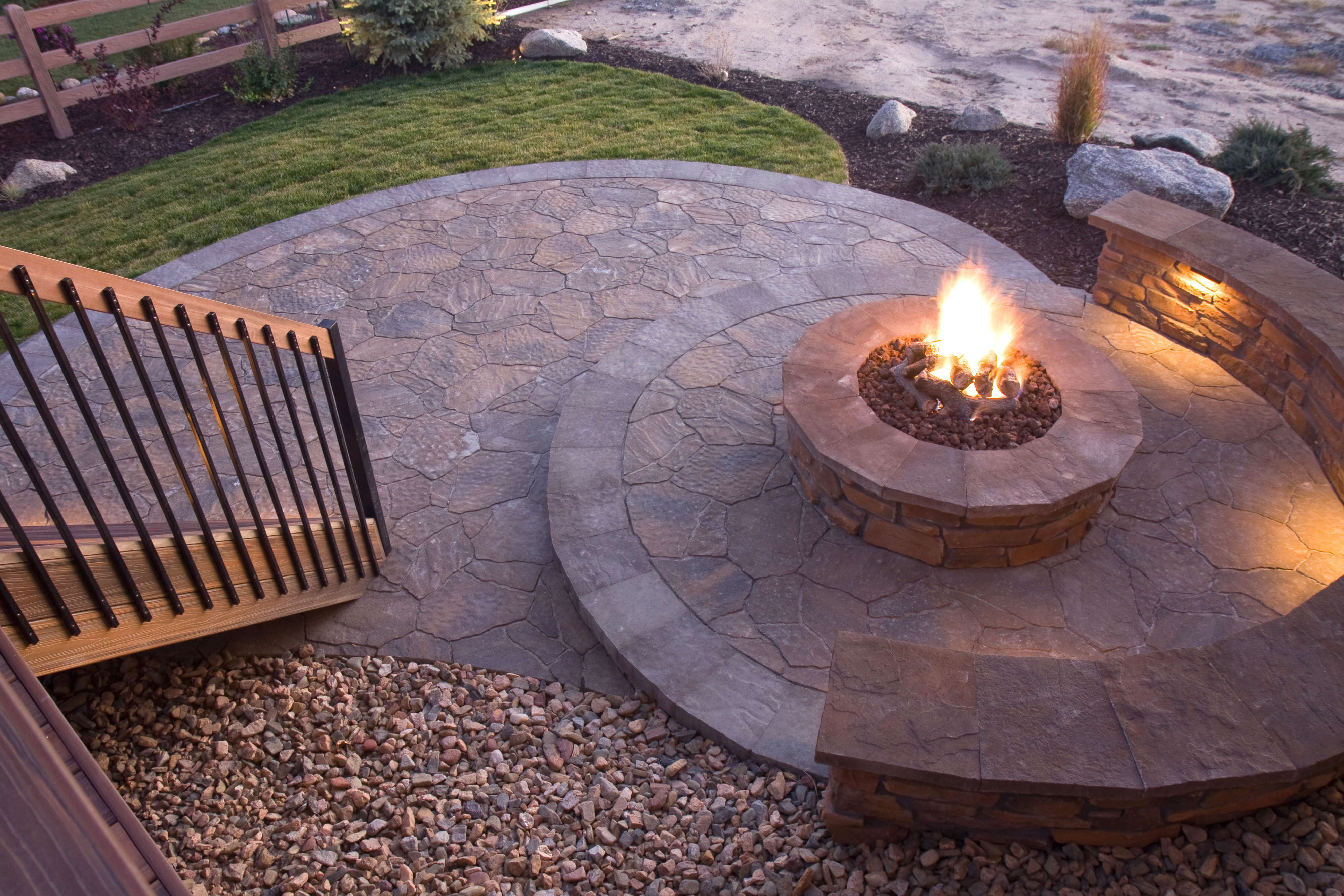 How To Use Red Lava Rock In Fire Pits