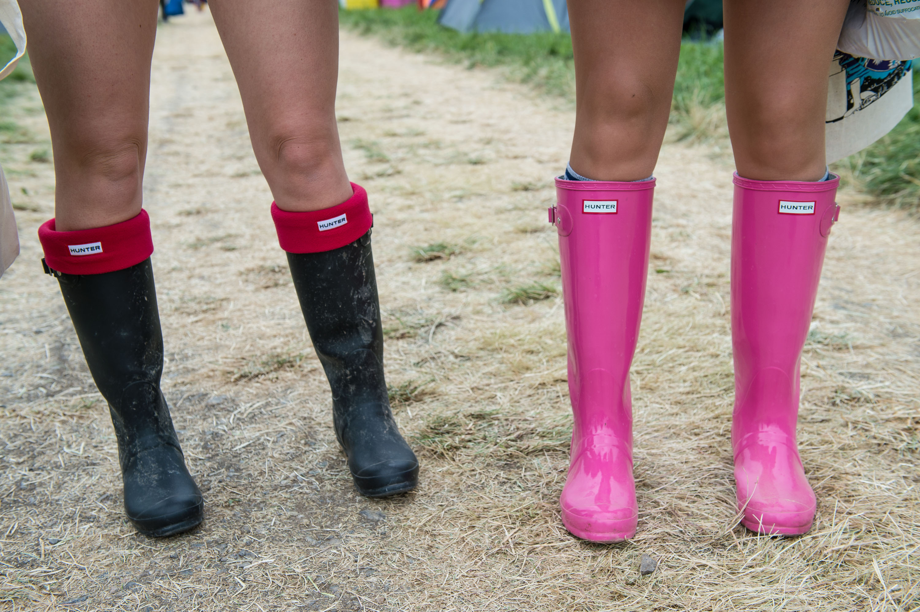 Inside of sales hunter boots