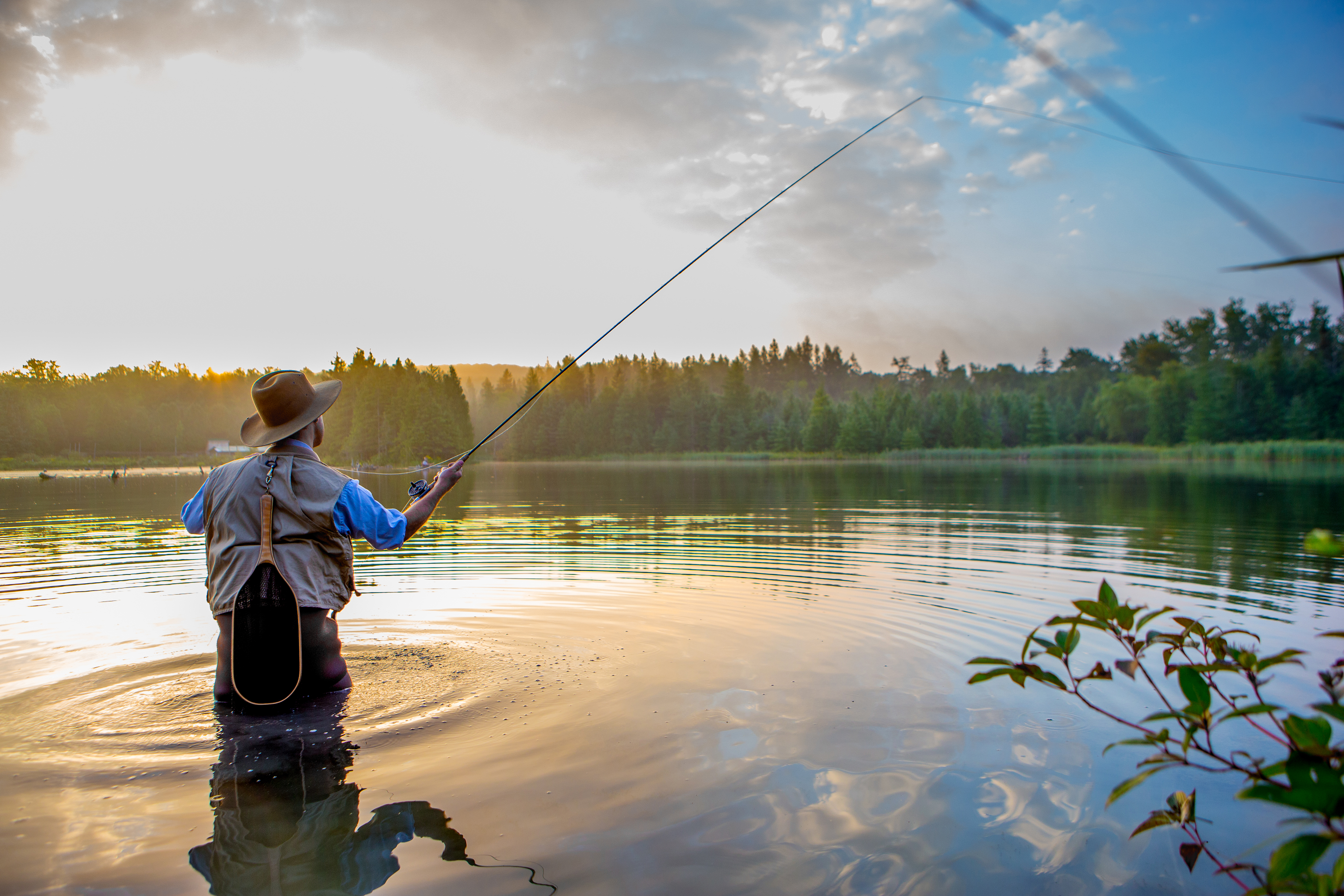 Flyfishing guide in Michigan on the Muskegon, Tittabawassee and