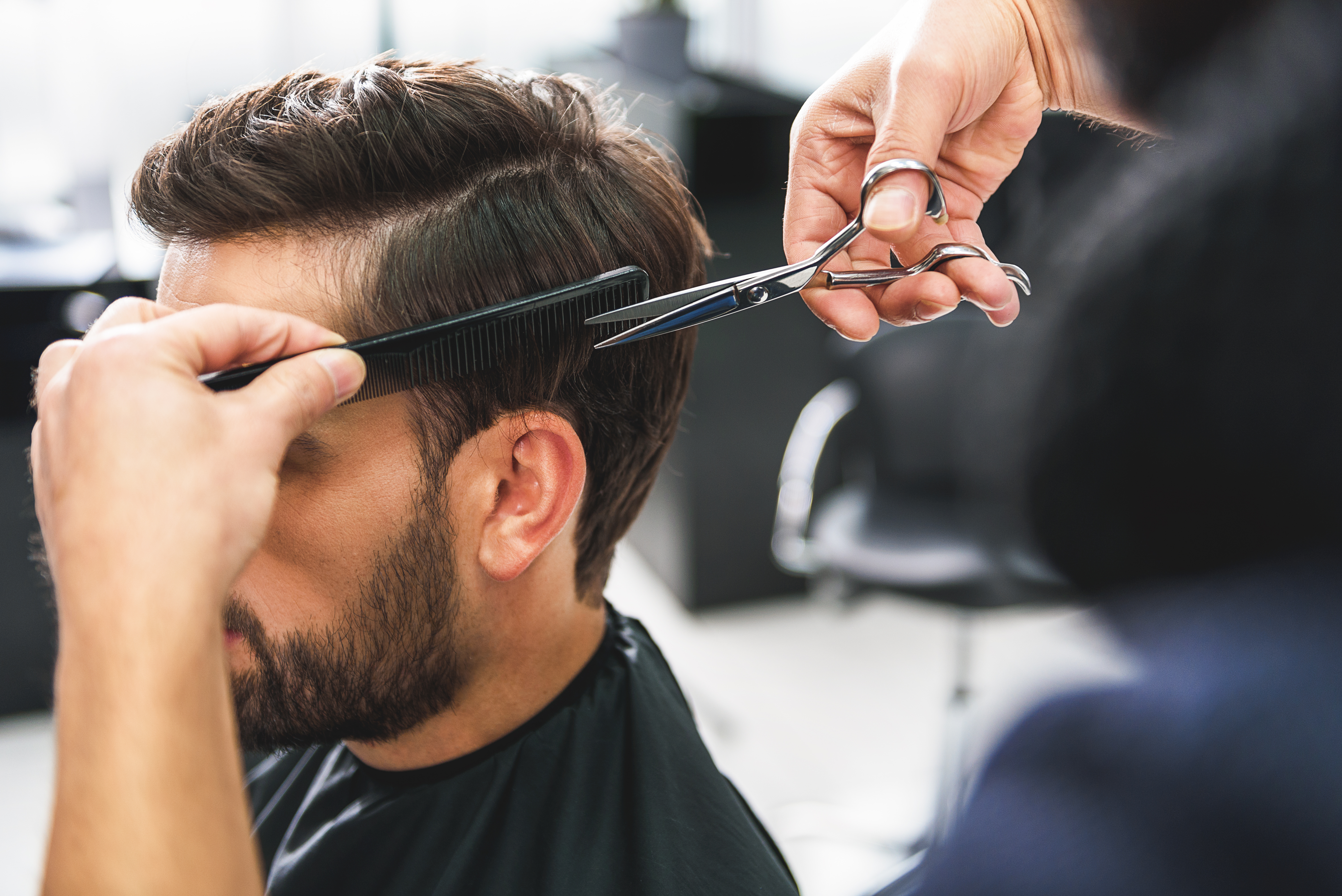 How to deals cut mens hair