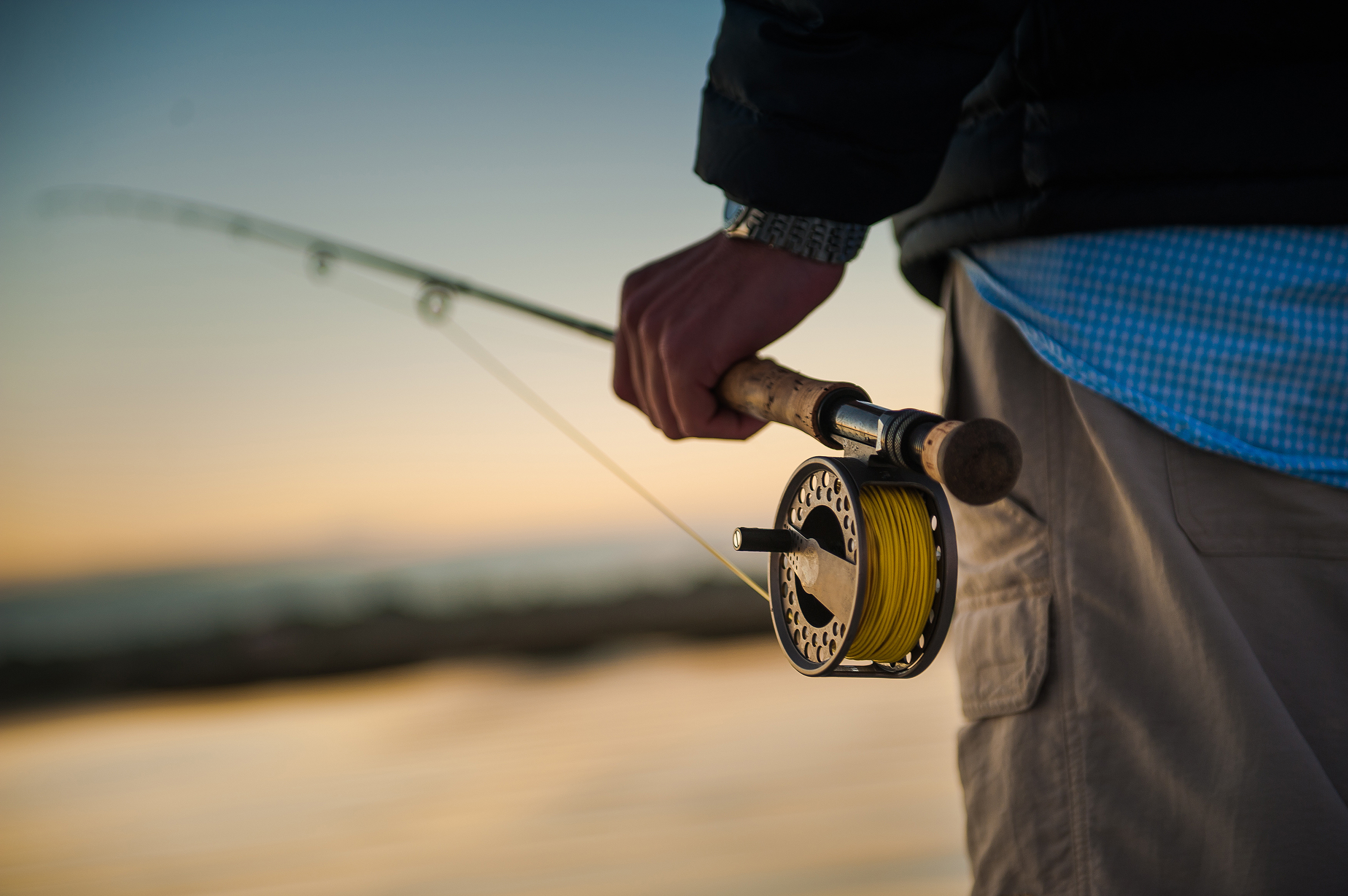 How to String a Fishing Pole 