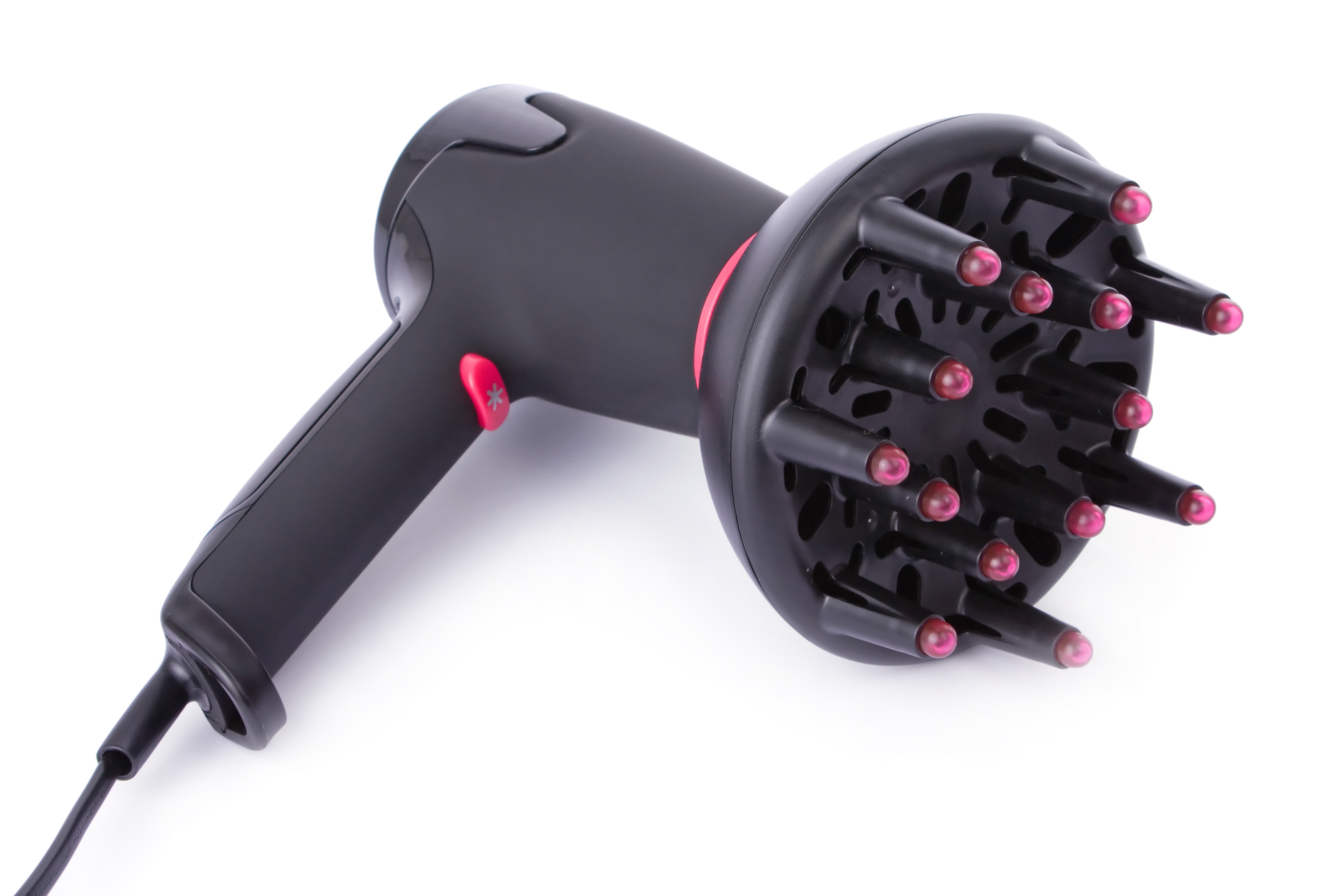 How to use a hair shop dryer diffuser on straight hair