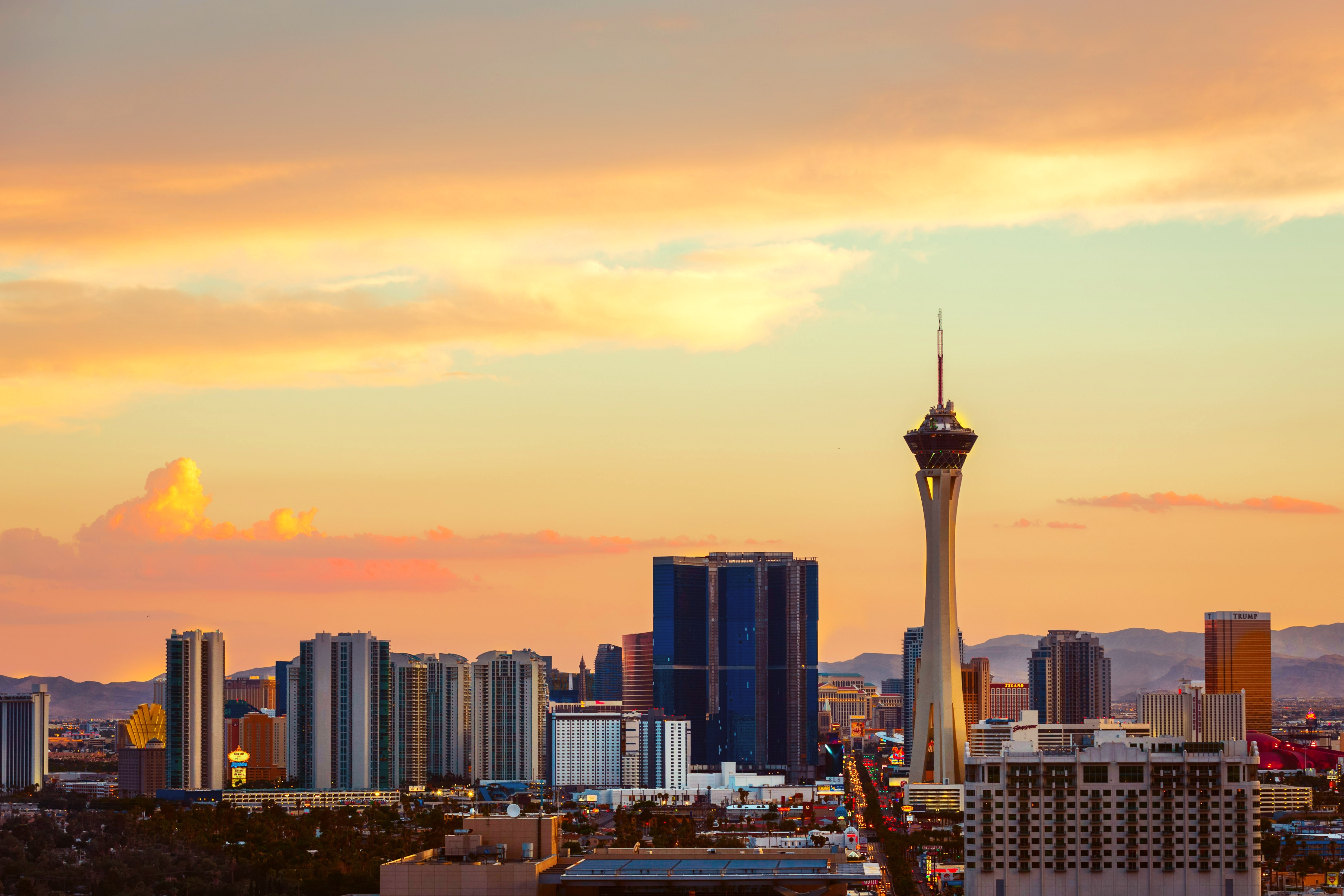 Stratosphere Big Shot, Las Vegas. No that's not an antenna on top of the  building, it's a thrill ride called the …