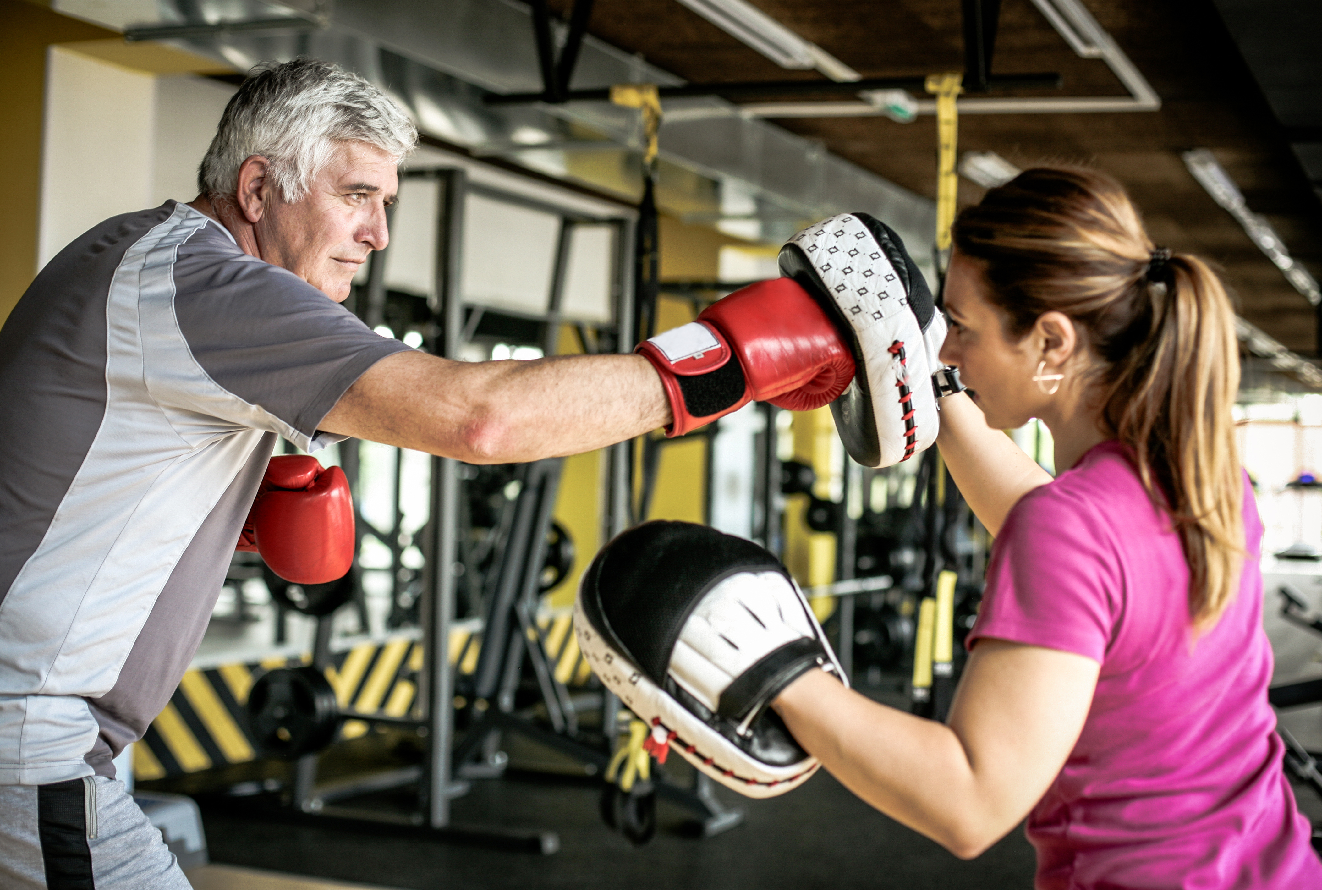 Boxing for People Over 50 Years