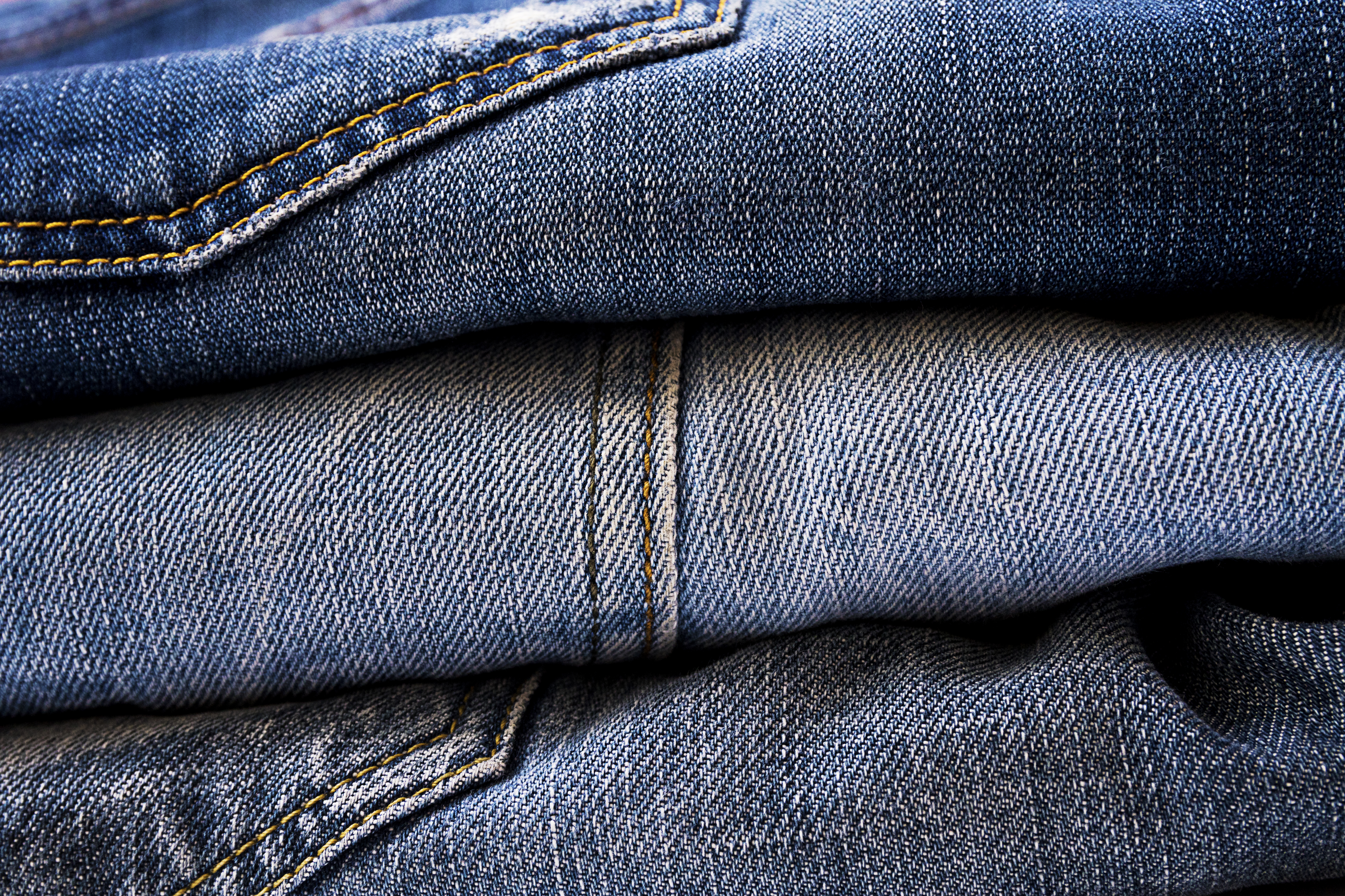 bleaching jeans in washing machine