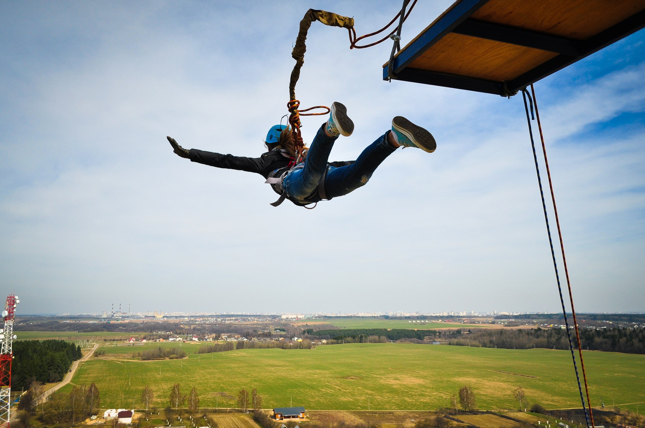 Indoor bungee outlet jumping near me