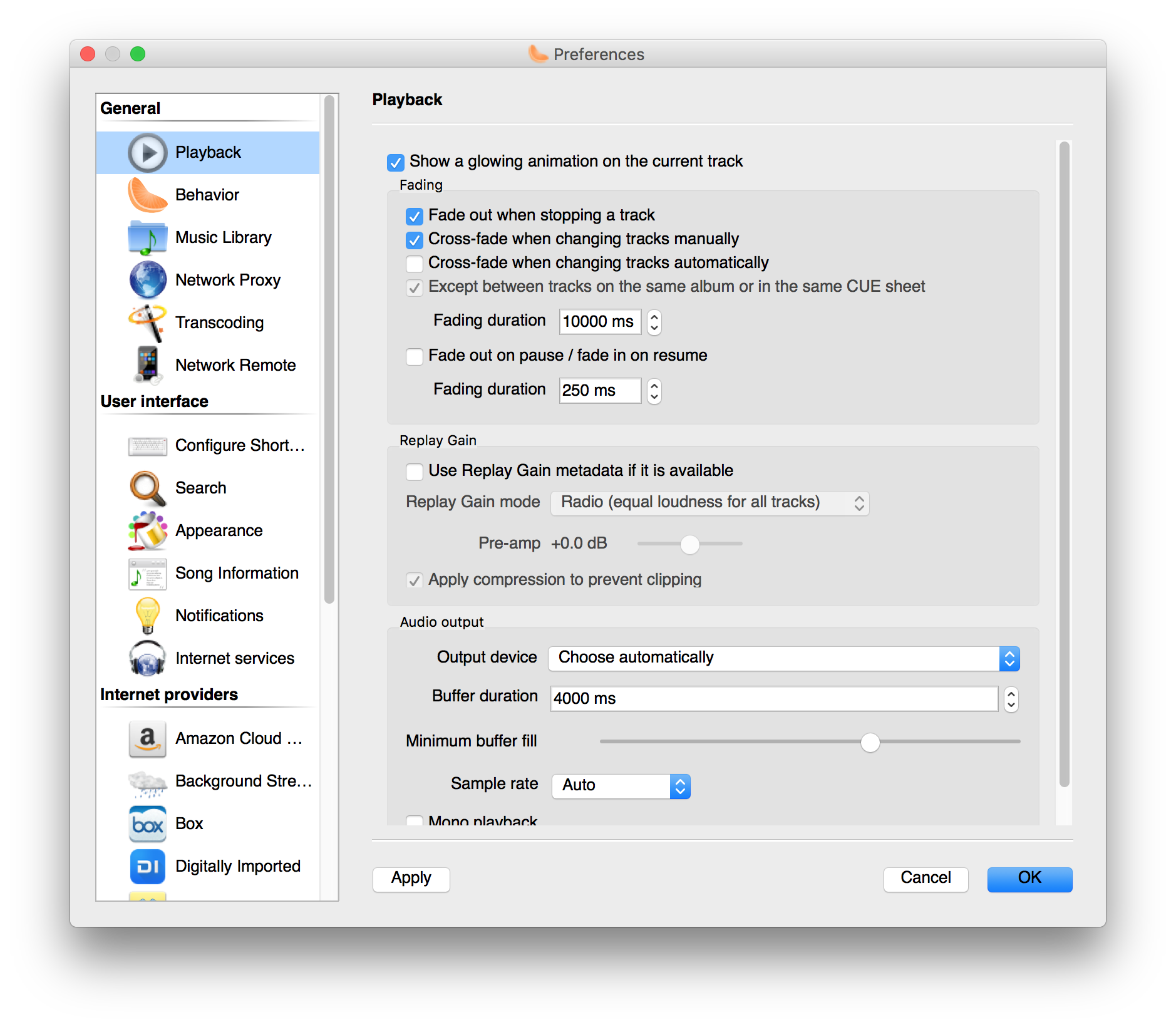 clementine media player for mac