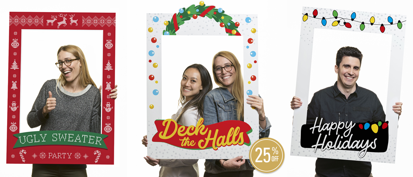 Season's Greetings Social Media Frames