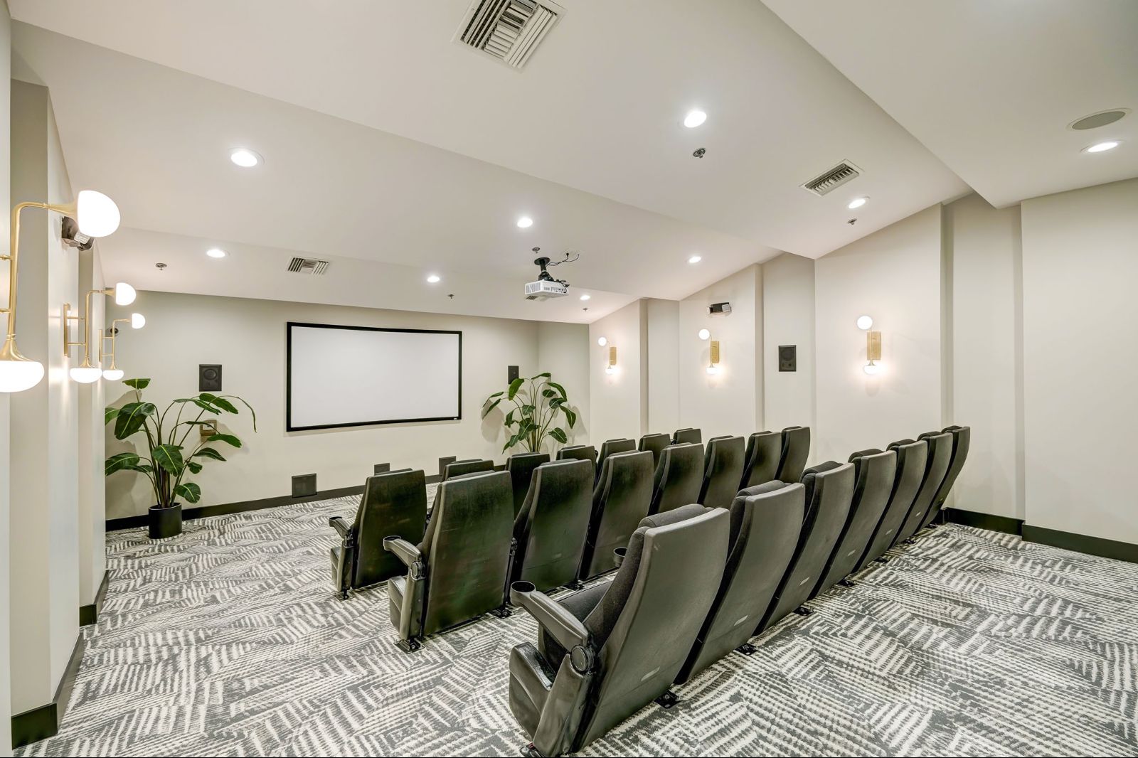 Shared theater at Spectra on 7th South.