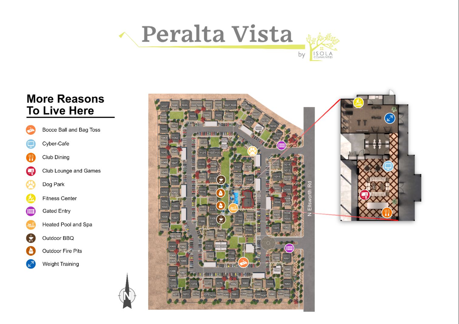 Amenities Peralta Vista in Mesa, AZ