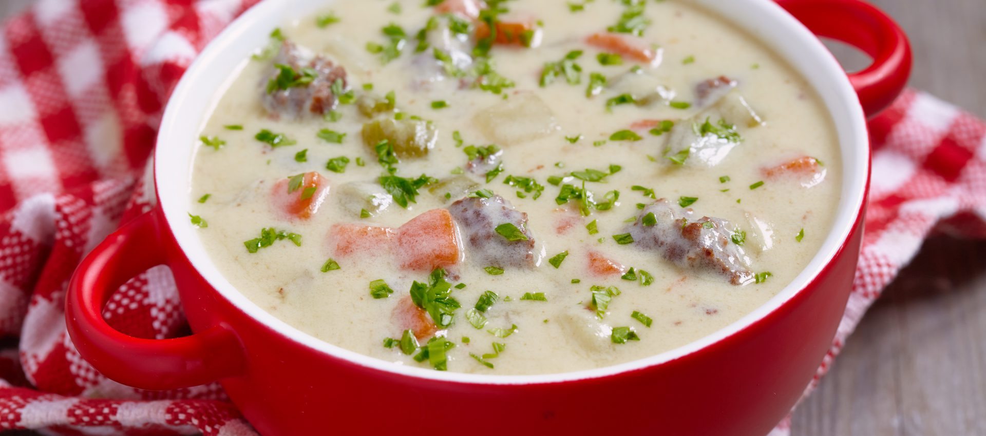 Creamy Cheeseburger Soup