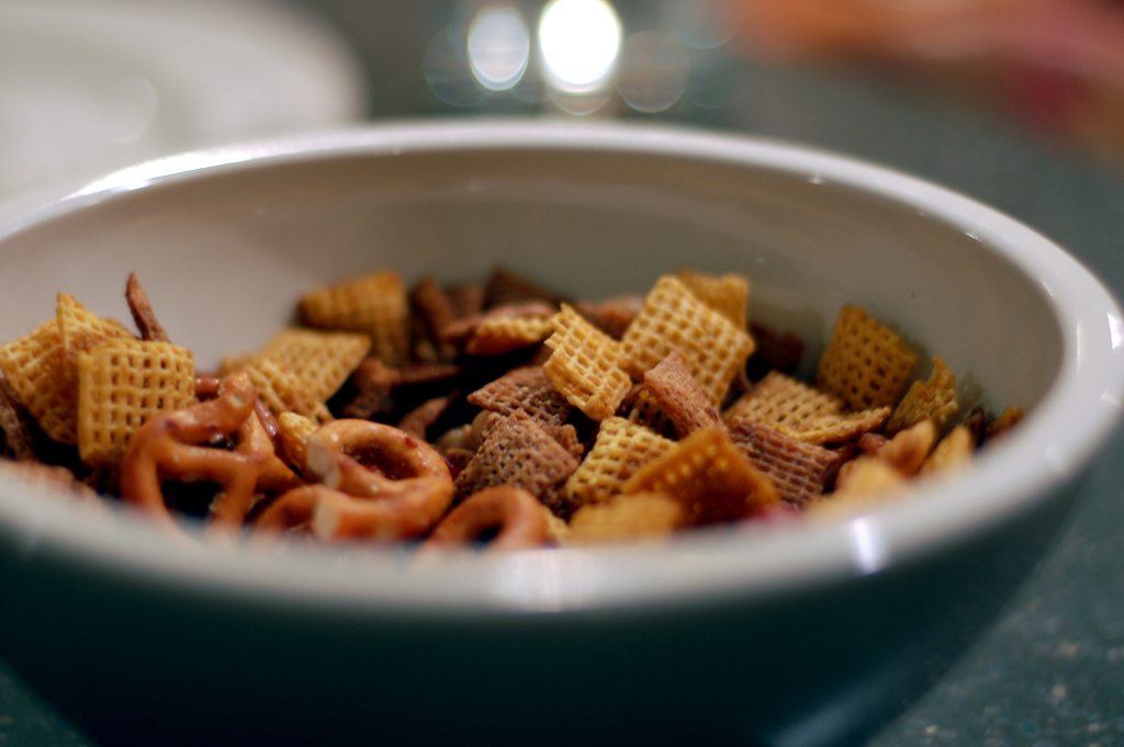 Chex Mix in a Bowl