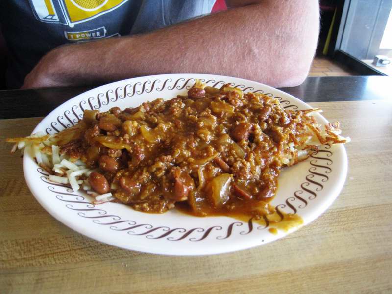 Chili Hashbrown Dish