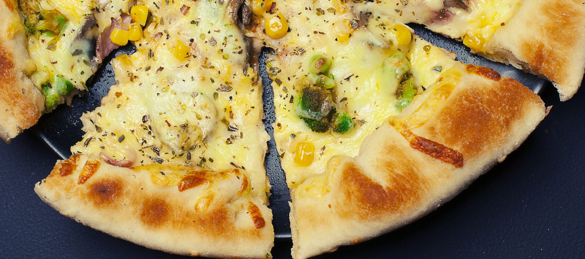 Garden Ranch Pizza with Corn