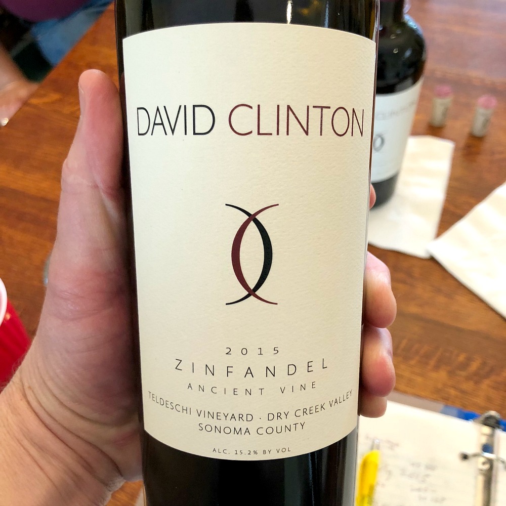 David Clinton Zinfandel Teldeschi