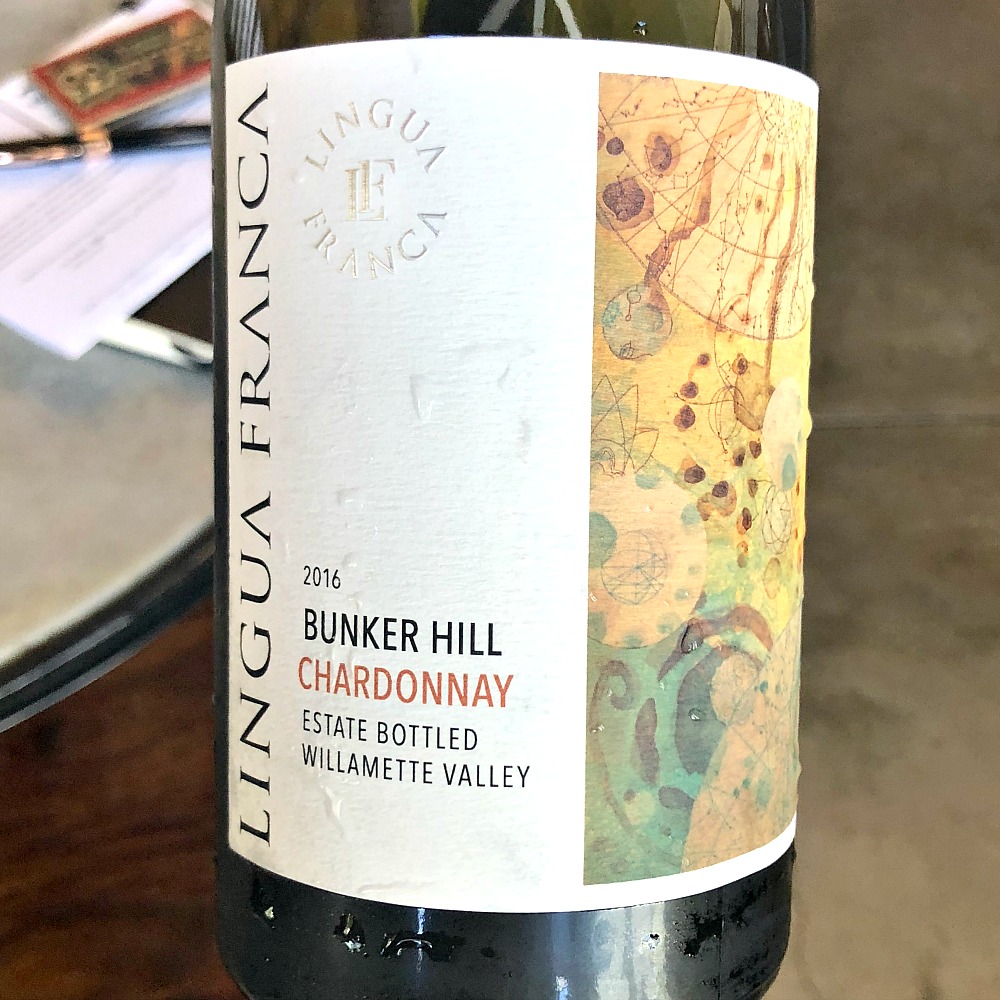 Lingua Franca Chardonnay Bunker Hill