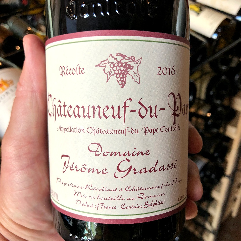 Jerome Gradassi Chateauneuf du Pape