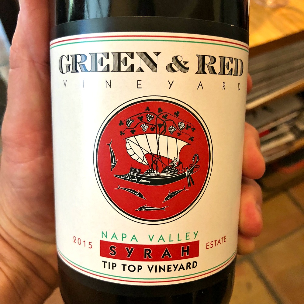 Green & Red Syrah Tip Top