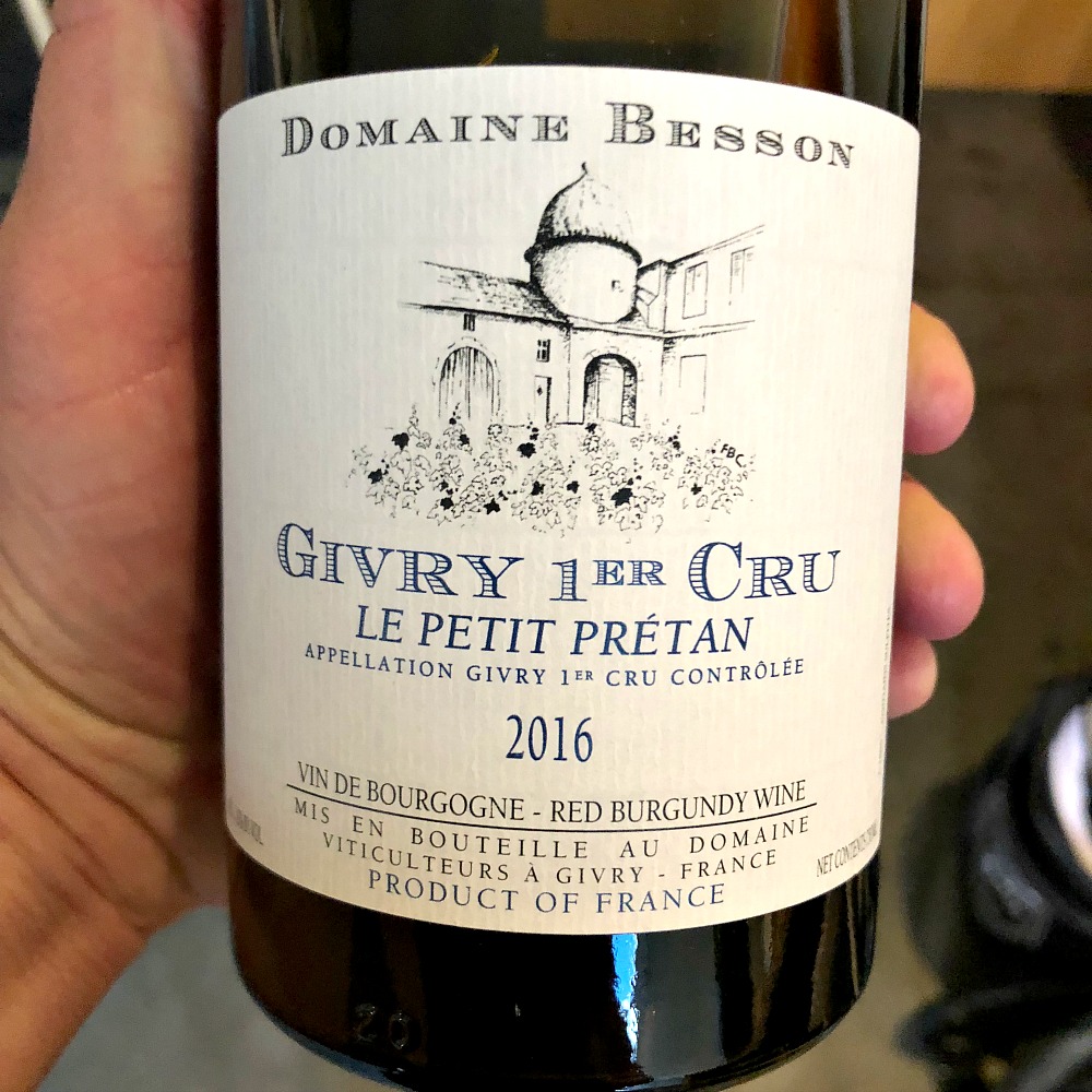 Besson Givry Petit Pretan