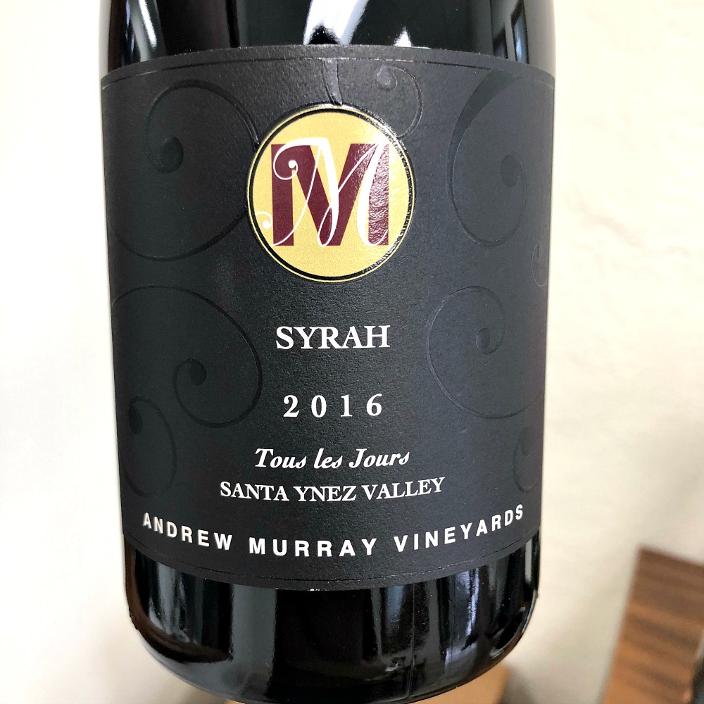 Andrew Murray Syrah Tous les Jours