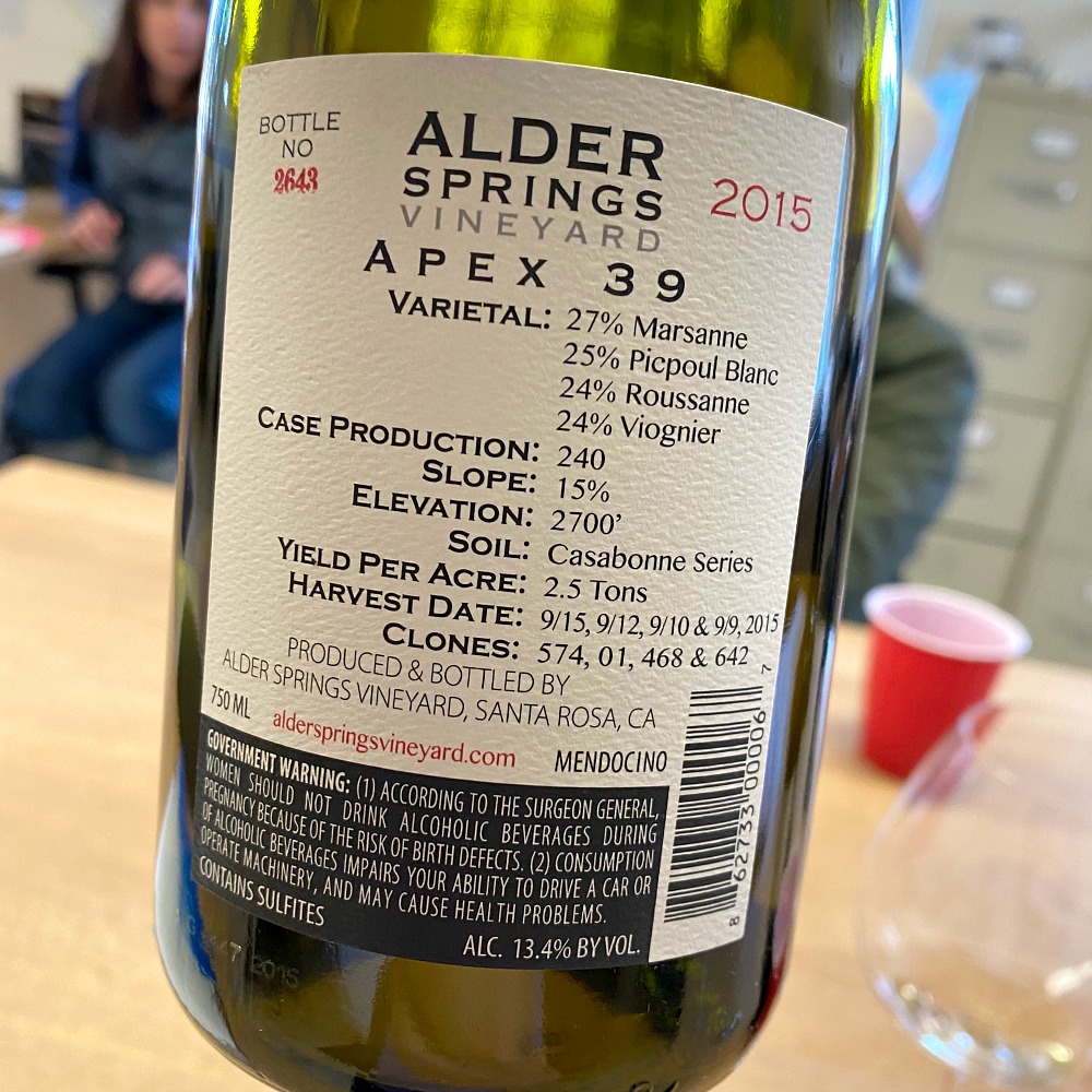 Alder Springs Apex 39