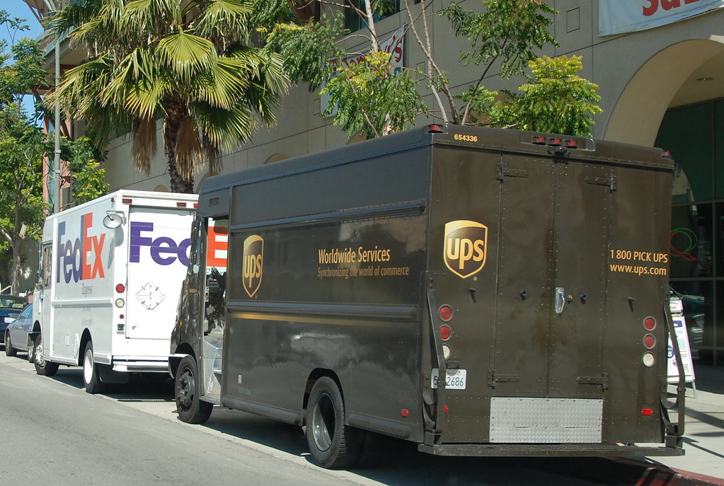 Wine Delivery Trucks