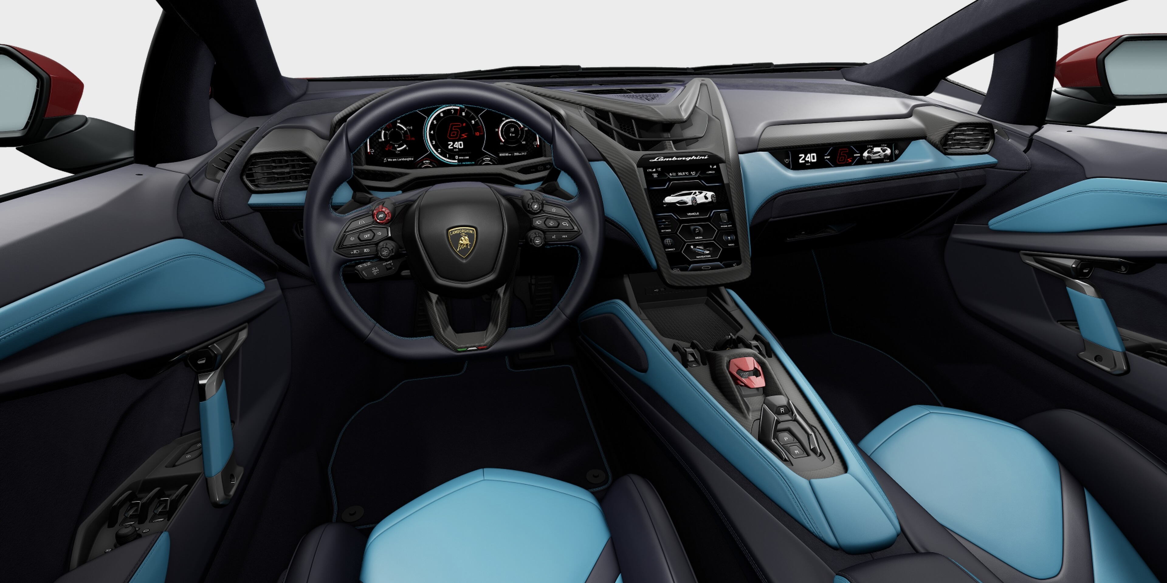Lamborghini Revuelto interior