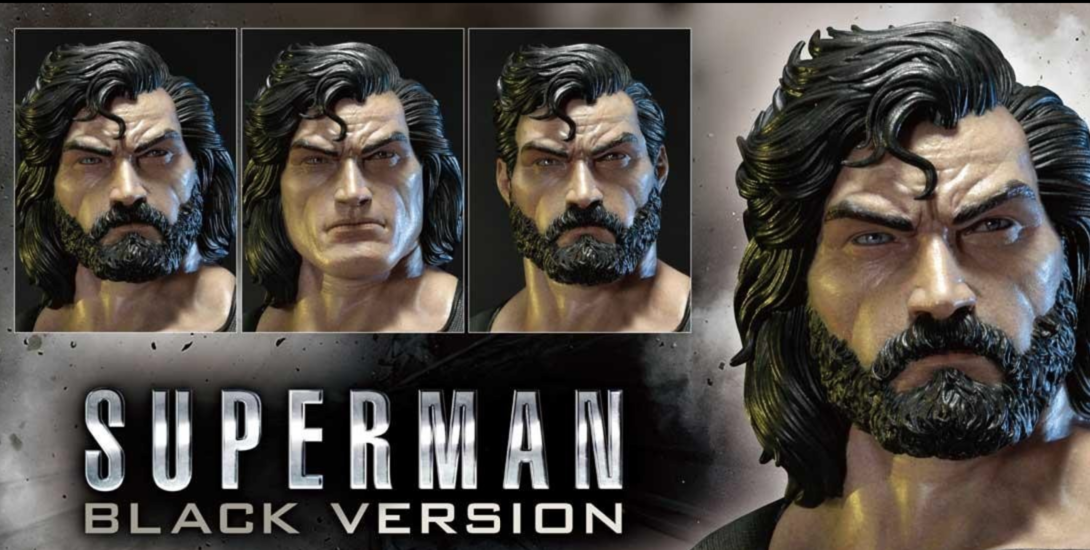 Prime 1 Studio Reveals Black Suit Superman Statue Dc Comics News
