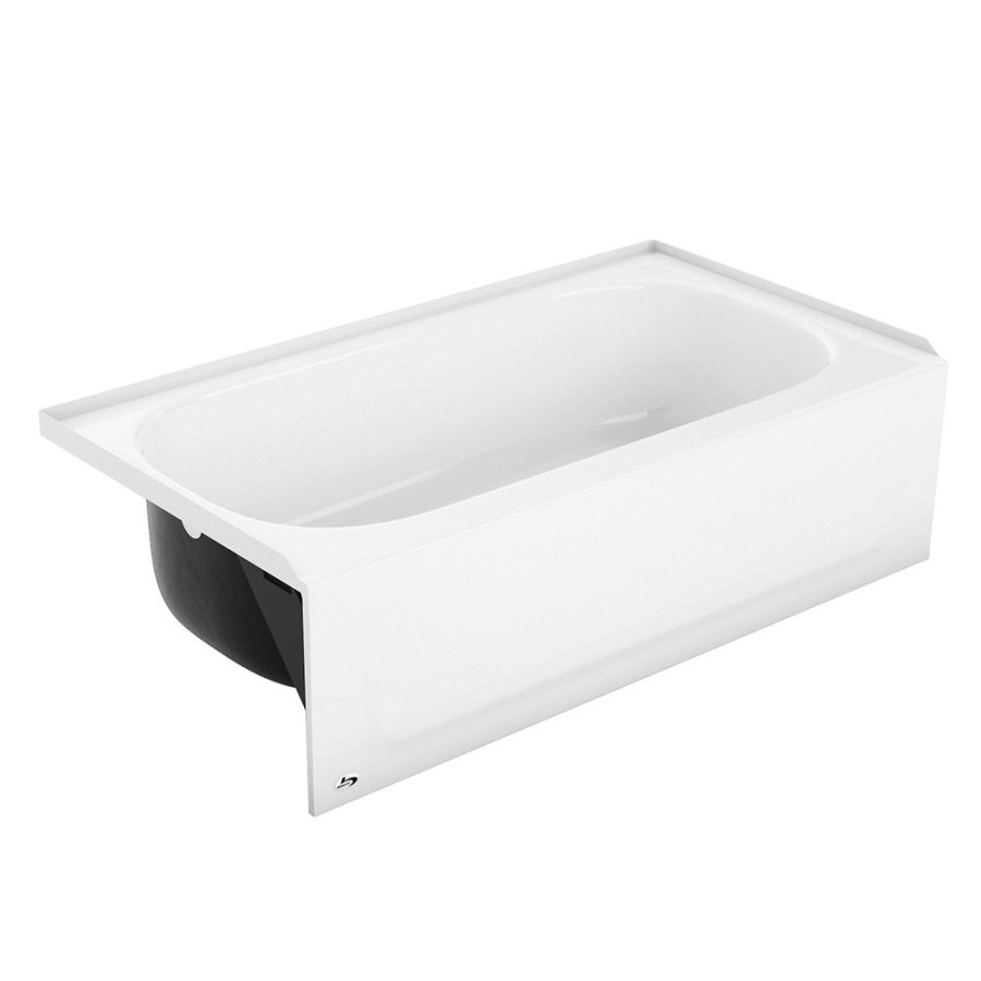 PACE Supply | Kona Alcove Bath Tub, ADA, 54 x 30 x 15-1/4 in, Left