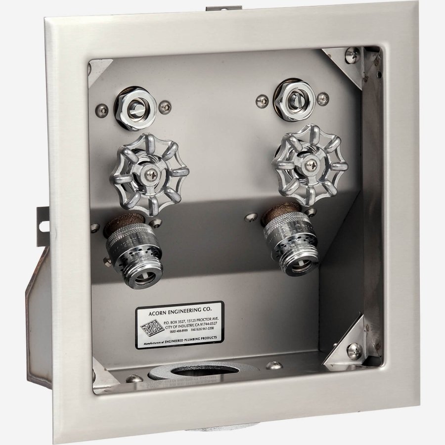 PACE Supply | Dual Temp Hose Box, Waste Outlet and Vacuum Breaker
