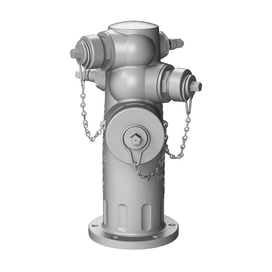 PACE Supply | J4060 Wet Fire Hydrant, Safety Yellow