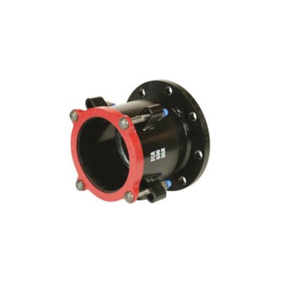 Pace Supply FCA Coupling Adapter, 8 in, Flanged, Steel, Epoxy Coated