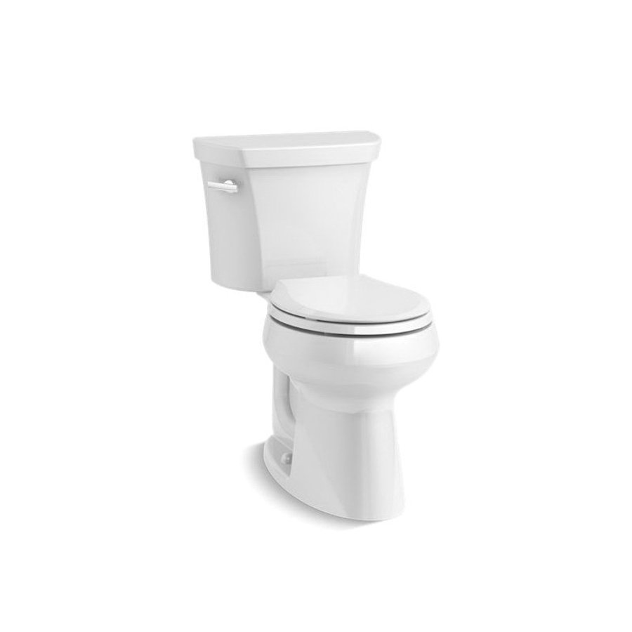 Pace Supply Highline® Two Piece Toilet, Floor Mount, 12 in Rough, ADA