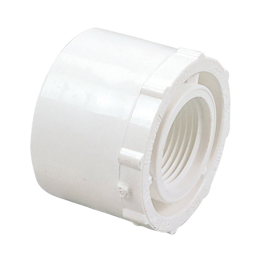 PACE Supply | Bushing, 1-1/4 x 3/4 in, Spigot x FNPT, SCH 40/STD, PVC