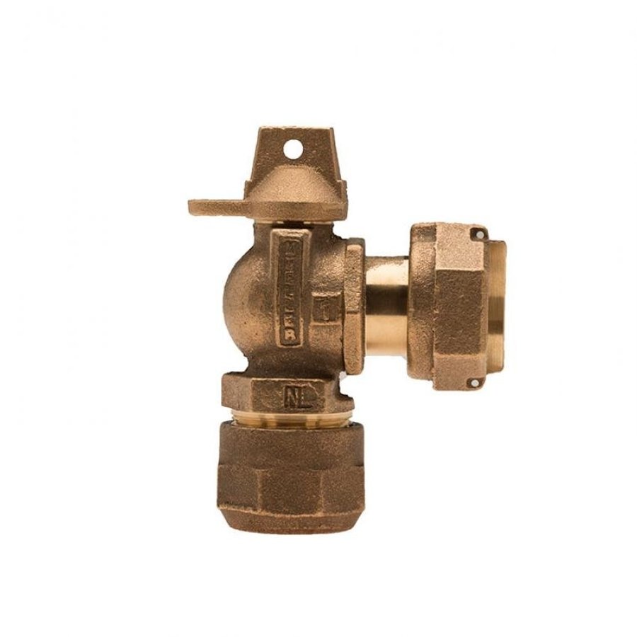PACE Supply | Angle Meter Valve, 1 in, CTS Pack Joint x Meter