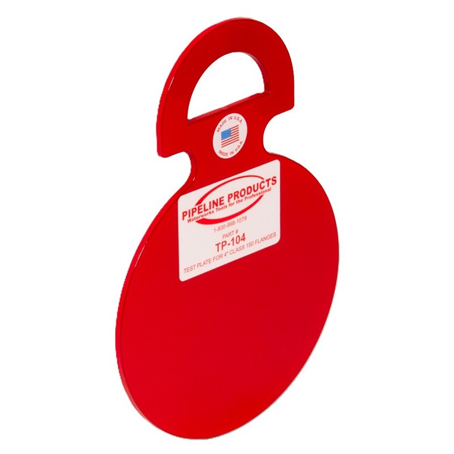 PACE Supply | Flange Test Plate, 4 in, Class 150, For Use With