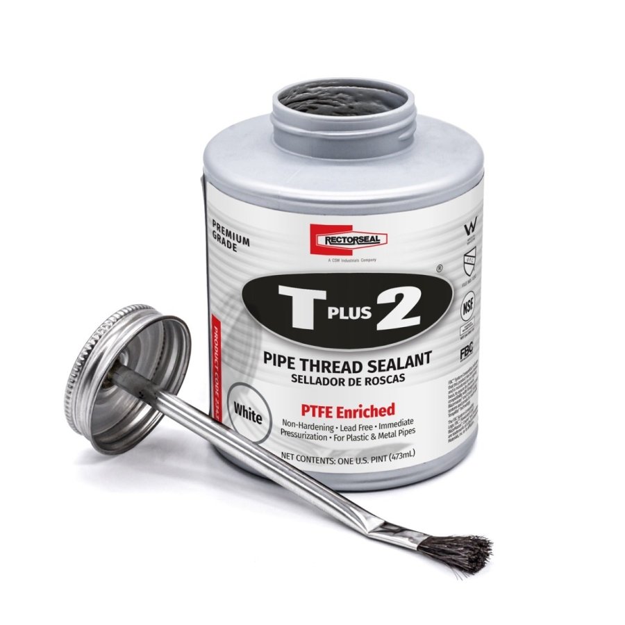 PACE Supply | T Plus 2® Pipe Thread Sealant With PTFE, 1 pt Can