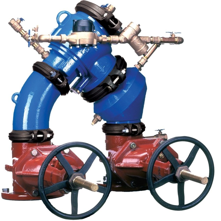 PACE Supply | 450DA Double Check Backflow Preventer, 8 in, Flange