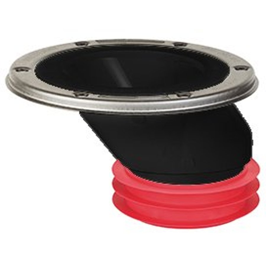 PACE Supply | FullFlush™ DWV Metal Ring Offset Closet Flange, 4 in