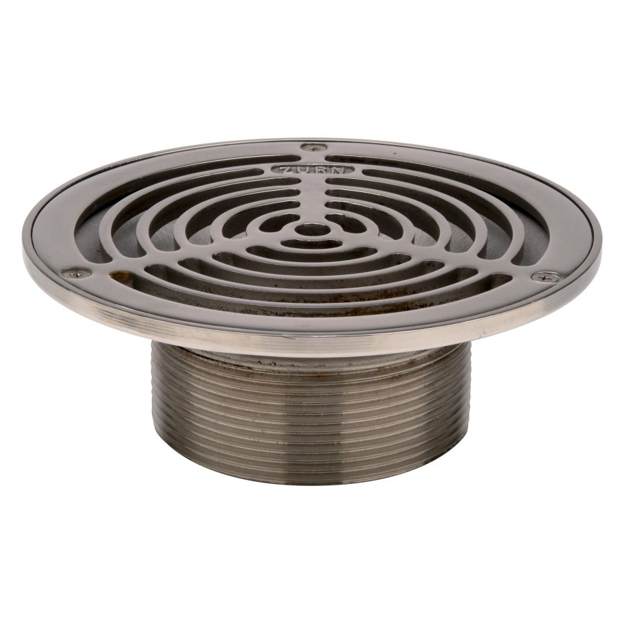 PACE Supply | ZS400 Floor Drain Top, 6 in, Round, Stainless Steel